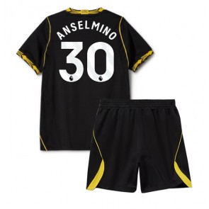 Chelsea Aaron Anselmino #30 Bortaställ Barn 2026-27 Kortärmad (+ Korta byxor)